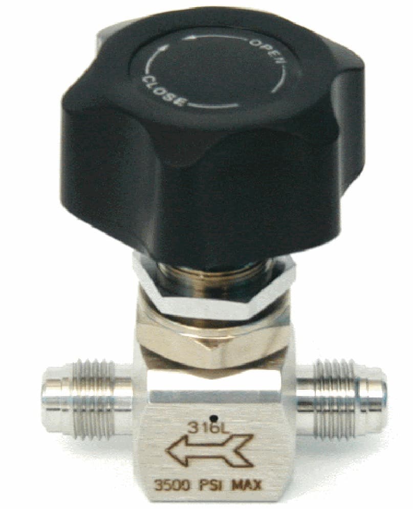 VLV-SL · Standard Length Manual Diaphragm Valve