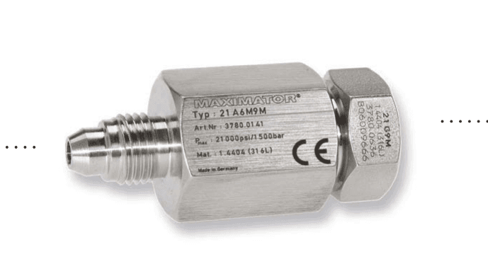 Adapters — Medium pressure — 22,500 psi