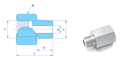 Adapter Adapter BSPP To NPT