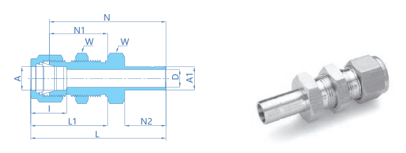 Bulkhead Reducer