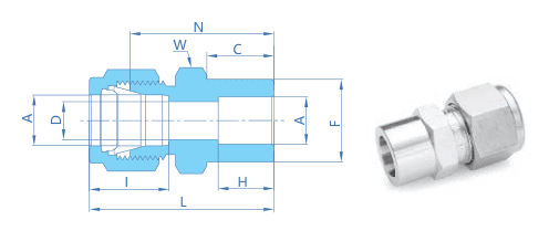 Tube Socket Weld Union