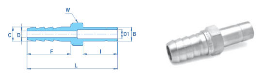 Tube To Hose Connector