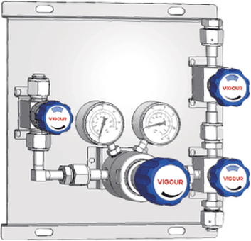 VIGOUR · Pressure Control Panels — VUP-4U Series